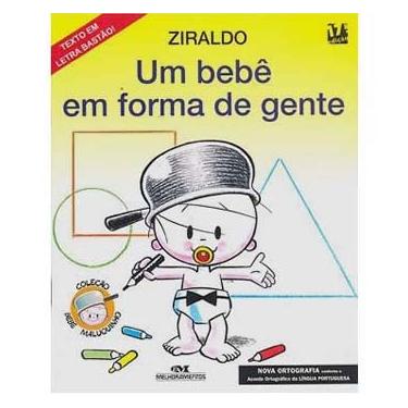 Imagem de Livro - Bebê Maluquinho - Um Bebê em Forma de Gente - Ziraldo