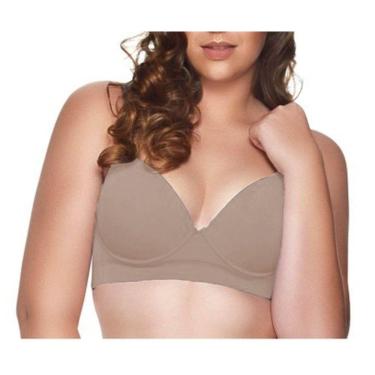 Imagem de Sutiã Bojo Sustentação Reforçado Plus Size Liebe Ref. 703001