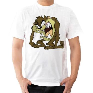 Imagem de Camisa Camiseta Personalizada Taz Mania Desenho Cartoon 2 - Estilo Kra