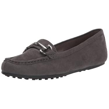 Imagem de Aerosoles Mocassim feminino Day Drive, Camurça sintética cinza, 36