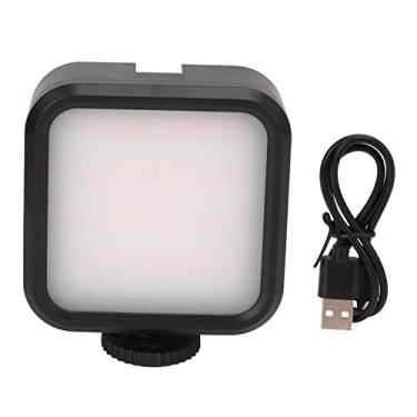 Imagem de Luz de vídeo LED, luz de câmera LED 2000 mAh recarregável 30007000 K iluminação de fotografia portátil de 3 cores, lâmpada de enchimento de LED