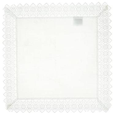 Imagem de Jogo Americano quadrado offwhite com guipir - Rafimex