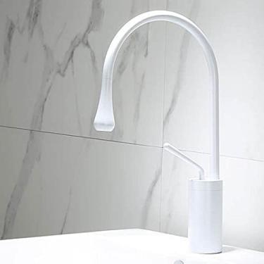 Imagem de Torneira do banheiro torneira da bacia de ouro preto torneira de pia quente e fria torneira de latão torneira de cozinha giratória pia de água guindaste, 4, China