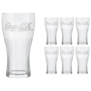 Imagem de Copo Coca-Cola Contour De Vidro 300ML Nadir Figueiredo 6Un