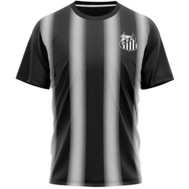 Imagem de Camiseta Braziline Santos Change - Masculina - Preta