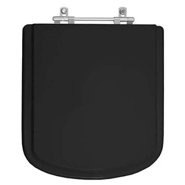 Imagem de Assento Sanitário Incepa Bali Preto Mdf Sicmol