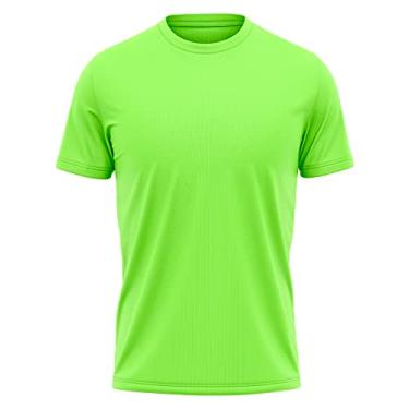 Imagem de Camiseta Masculina Dry Fit Proteção Solar UV Térmica Academia Treino Caminhada Esporte Camisa Praia Blusa, Tamanho GG