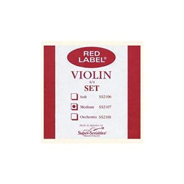 Imagem de Super Sensitive Musical Strings Co. Cordas de Violino (2107F)