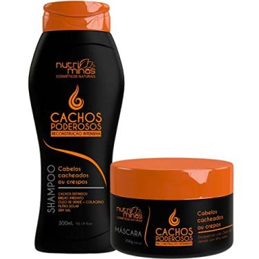 Imagem de Kit Cachos Poderosos Nutriminas Shampoo 300ml e Máscara 250g