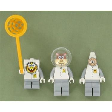 Imagem de Lego Spongebob Squarepants, Sandy Cheeks, Patrick Star : Spacesuit Set of Three Minifigures By Lego Buy New