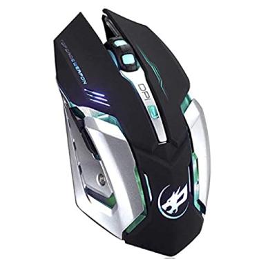 Imagem de Mouse Gamer Recarregavel Wolf 2400 Dpi Wiriless Lol Cs