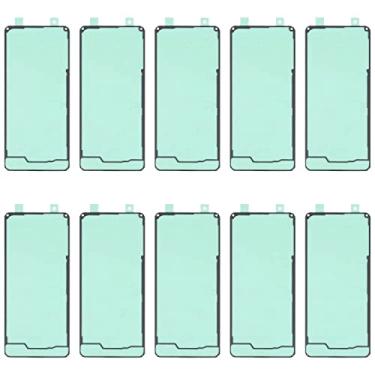 Imagem de HONGYAN Peças de substituição de telefone celular Para o Samsung Galaxy A32 SM-A325F 10PCS Back Housing Cover adesivo Acessórios telefônicos