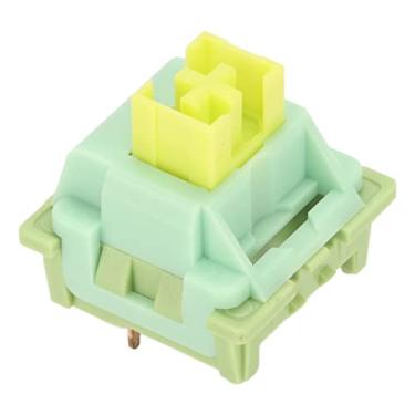 Imagem de Interruptores de Teclado Mecânico de 45 Peças, Conjunto de Interruptores de Teclado Mecânico Com Luz de Fundo à Prova D'água, Interruptores de Teclado de Jogo para Teclado (Lima Parágrafo Mudo)