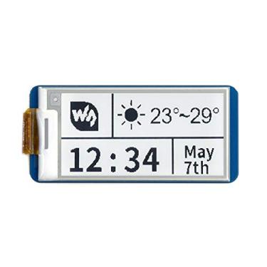 Imagem de Waveshare 2.13inch E-Paper E-Ink Display Module for Raspberry Pi Pico 250×122 Pixels Black/White Partial Refresh Support with SPI Interface