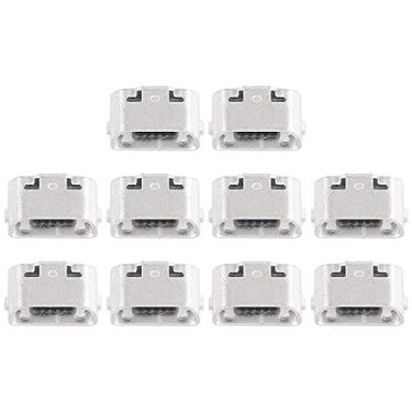 Imagem de For Meizu MX4 / MX4 Pro/Meilan Metal 10pcs Charging Port Connector