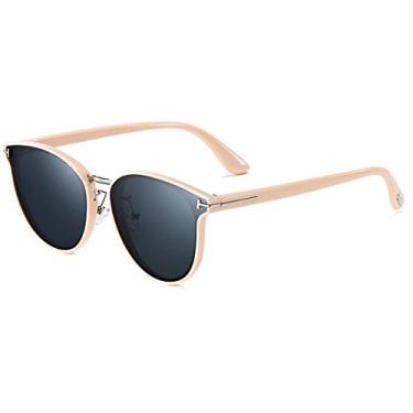 Imagem de Óculos de Sol Feminino Design de Gatinho Banned 1976 com Proteção Uv400 Polarizados (C5)