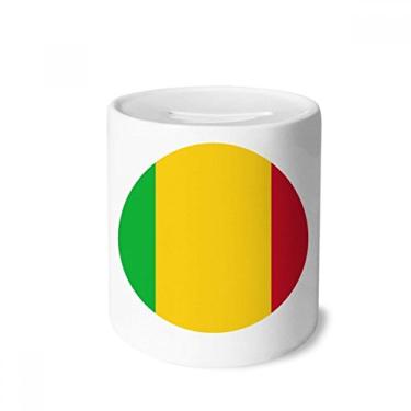 Imagem de DIYthinker Mali África Emblema Nacional Caixa de Dinheiro Caixa de Cerâmica Porta-Moedas Presente