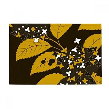 Imagem de DIYthinker Tapete para porta de banheiro com pintura de cultura japonesa preto antiderrapante