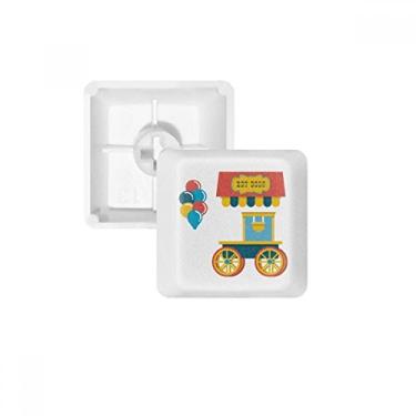 Imagem de Kit de atualização de teclado mecânico PBT para ilustração Hot Dog Amazing Funny Park