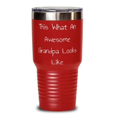 Imagem de Copo de vovô útil de 850 g, This What An Awesome Grandpa Looks Like, presente para Big Paw, mordaça do neto