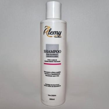 Imagem de Shampoo Hidratante Pós Química Com Óleo De Argan 300ml - Alemy