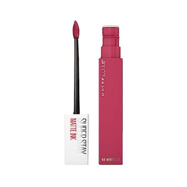 Imagem de Maybelline SuperStay Matte Ink Batom Líquido Matte Longa Duração 16H com Aplicador Preciso, Não Transfere e Cor Intensa, Acabamento Matte Confortável, Cor 155 Savant Rosa Nude, 5ml