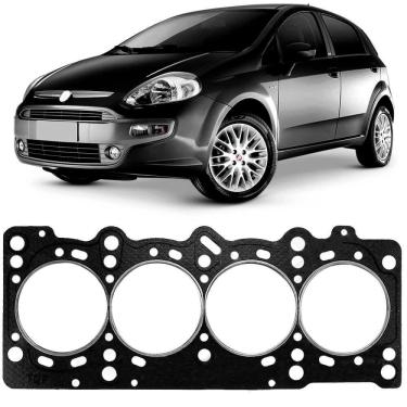 Imagem de Junta Cabeçote Motor Fiat Punto 1.4 8v 2008 A 2017 Fibra