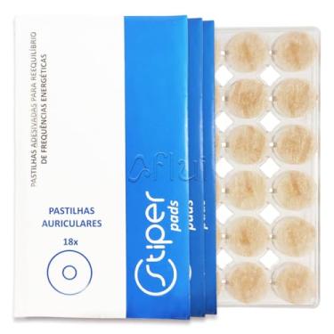 Imagem de Stiper Pads Auricular 54 Pastilhas de Silício Acupuntura Auriculoterapia