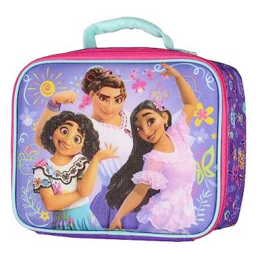 Imagem de Disney Lancheira Encanto Mirabel Isabela Luisa Diamond Dust Sparkly Isolada Lancheira Tote