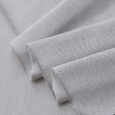 Imagem de Verão algodão malha tecido liso roupas bebê BJD camiseta manga curta moletom fino (40 cinza claro, cortado por metro)