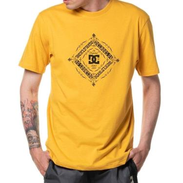 Imagem de Camiseta Dc Shoes Classic Masculino - Amarelo