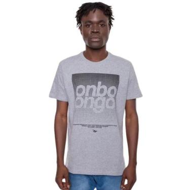 Imagem de Camiseta Masculina Onbongo Dot Cinza D882a