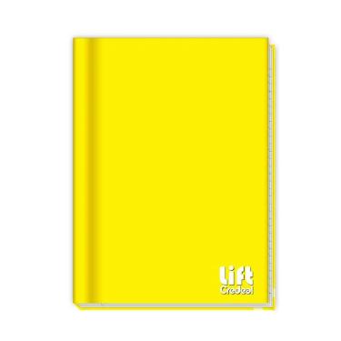 Imagem de Caderno Brochura Universitário 96fl Lift Amarelo - Credeal