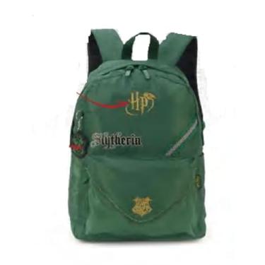 Imagem de Mochila Escolar, Harry Potter, G,Verde - Luxcel