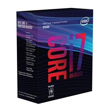 Imagem de Intel Processador Core i7-8700K Desktop 6 núcleos até 4,7GHz Turbo Desbloqueado LGA1151 300 Série 95W