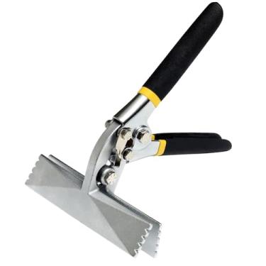 Imagem de Ferramenta de metal de costura manual - Alicate de dobra de metal deslocado de 15 cm para dobrar e achatar metal