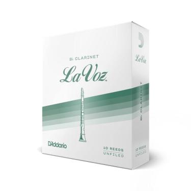 Imagem de Palheta Clarineta Bb (10 Unidades) D Addario La Voz RCC10MS [F035]