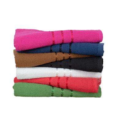 Imagem de Kit 10 Toalha de Banho Básica Viena Popular 70x120cm Pet Shop Clínica ou Dia a Dia (Sortido)