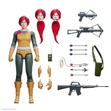 Imagem de Super7 ULTIMATES! G.I. Joe Scarlett - 7" G.I. Joe Action Figure with Accessories Classic Cartoon Collectibles and Retro Toys