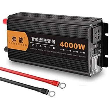 Imagem de Novo Inversor de potência de onda senoidal pura 3200W 4000W 5000W 6000W 8000W 9000W 12000W 15000W,4000W,12V