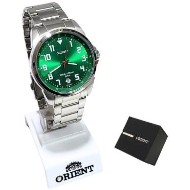 Imagem de Relógio Orient Masculino Analógico Prateado MBSS1154A E2SX