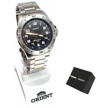 Imagem de Relógio Orient Masculino Analógico Prateado MBSS1155A P2SX