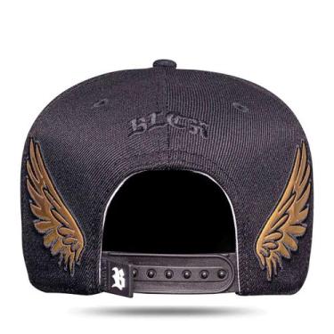 Imagem de Boné Blck Brasil Snapback Wings Asas Holographic