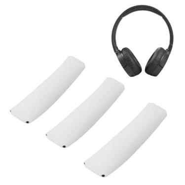 Imagem de Capa de Substituição para Fone de Ouvido para Tune T700BTNC 710BT 720BT 770NC, Faixa de Substituição para Fones de Ouvido de Couro Proteico (Branco)