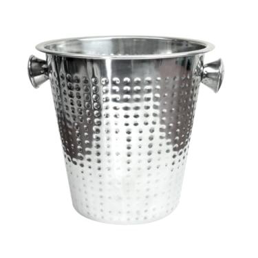 Imagem de Balde De Gelo Inox Martelado 21cm 4 Litros