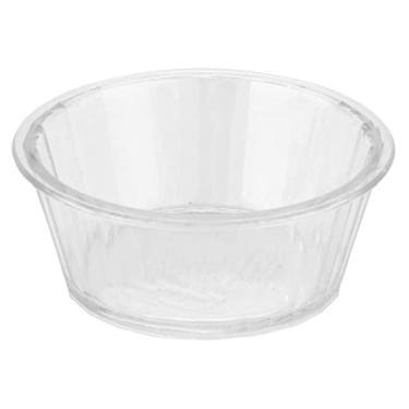 Imagem de G.E.T. ER-020-CL 59 g Ramekin canelado, resistente à quebra, san, transparente (pacote com 12)