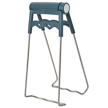 Imagem de Aço Inoxidável, Sílica Gel, PP Hot Dish Clip, Garra Antiescaldante Placa, Versátil para a Maioria Dos Aparelhos de Cozinha, Fácil de Armazenar e Pendurar Utensílios de Cozinha