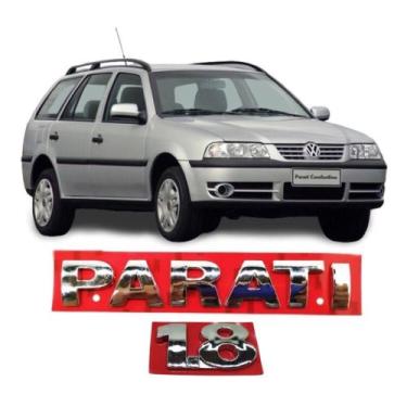 Imagem de Emblema Letreiro Parati 1.8 Geração 3 G3 Peça Cromada - Volkswagen