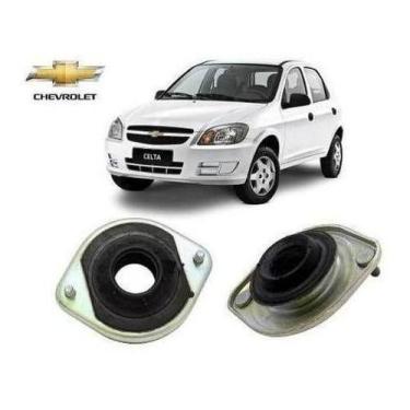 Imagem de Par Coxim Do Amortecedor Dianteiro Chevrolet Celta 2008 2009 2010 2011