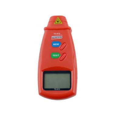 Imagem de Tacômetro Digital Óptico Mira Laser Faixa 2,5 A 99999 Rpm Velocidade T